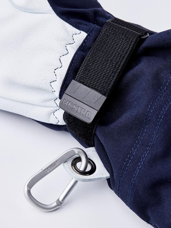 HESTRA ARMY LEATHER HELI SKI MITT navy