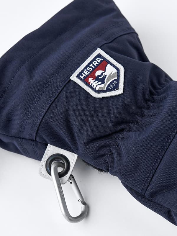 HESTRA ARMY LEATHER HELI SKI MITT navy