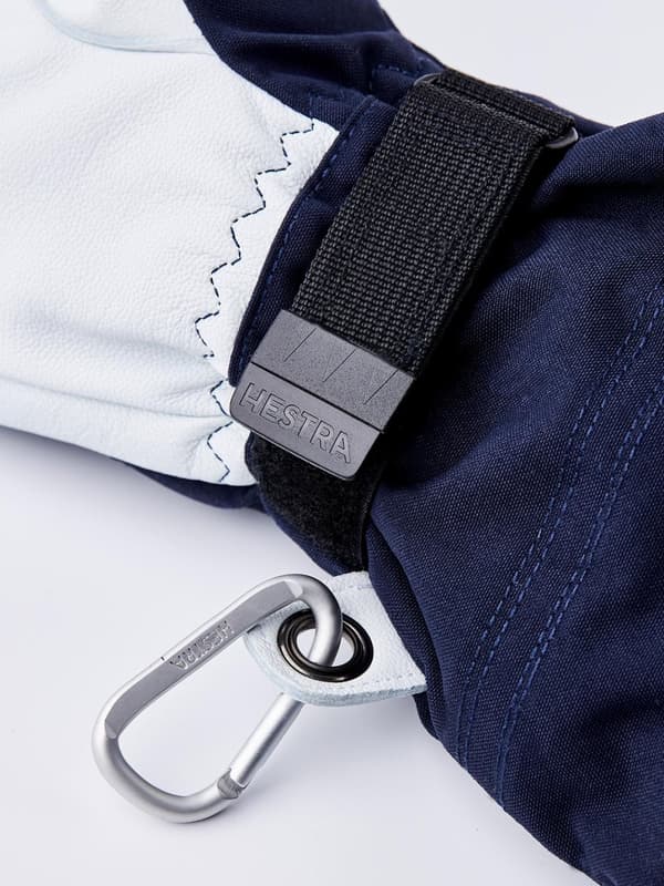 HESTRA ARMY LEATHER HELI SKI MITT navy
