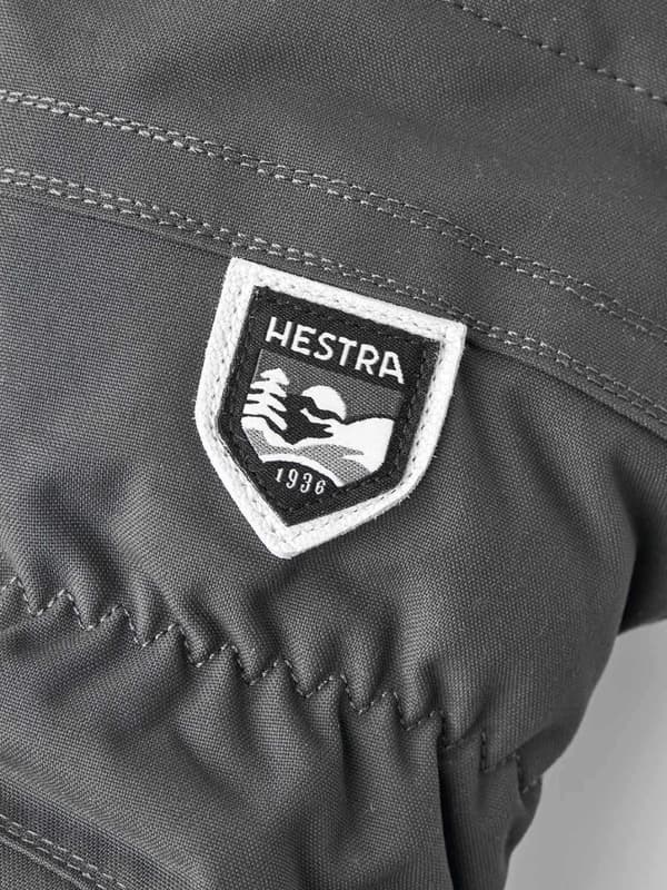 HESTRA ARMY LEATHER HELI SKI MITT Grey
