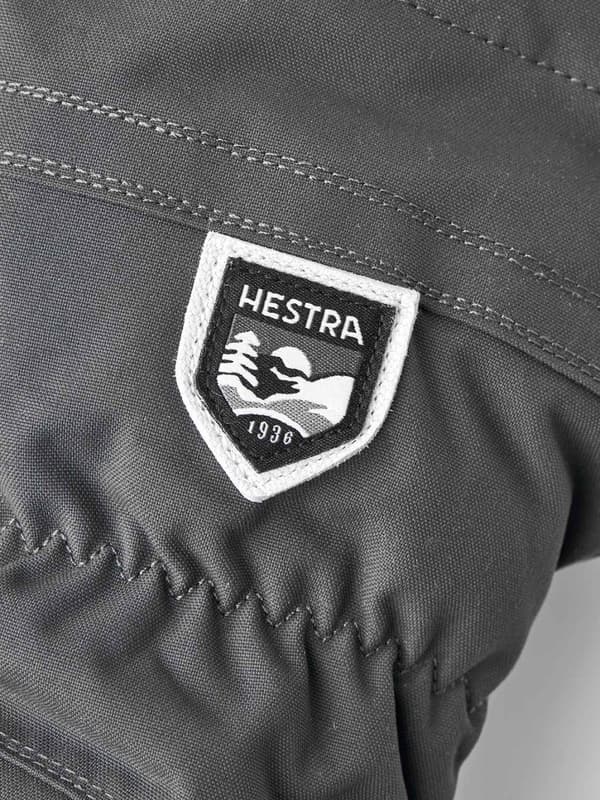 HESTRA ARMY LEATHER HELI SKI MITT Grey