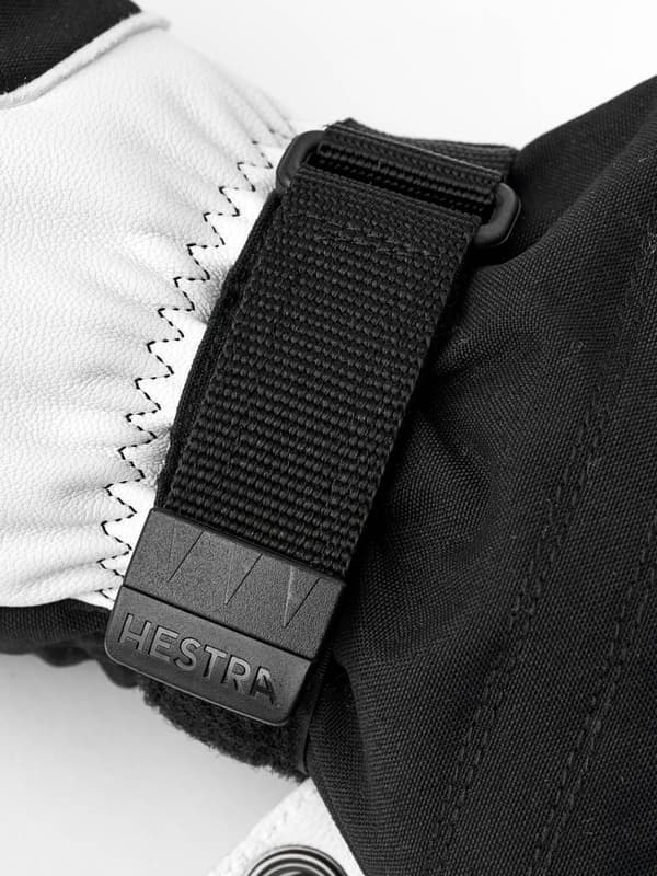 HESTRA ARMY LEATHER HELI SKI MITT Black