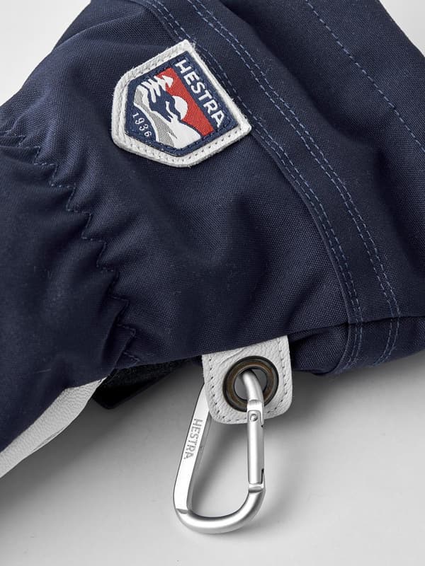 HESTRA ARMY LEATHER HELI SKI 3-FINGER Navy