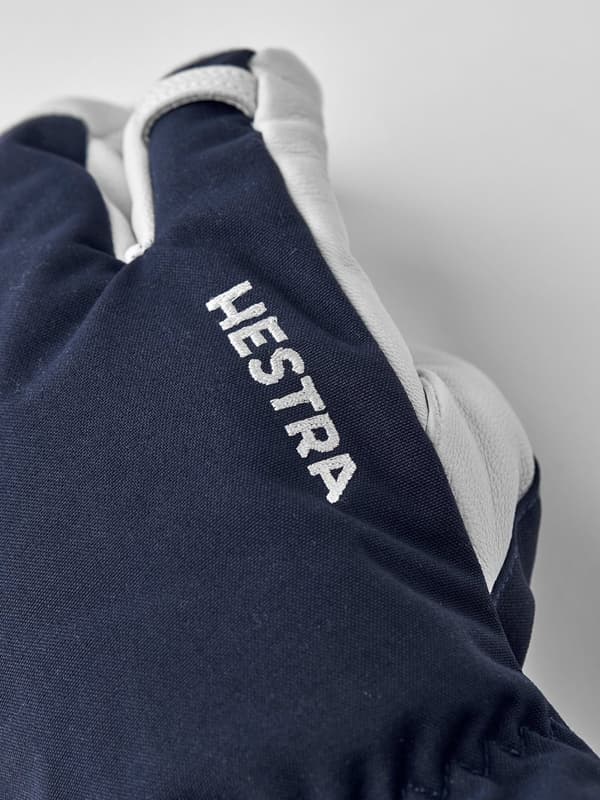 HESTRA ARMY LEATHER HELI SKI 3-FINGER Navy