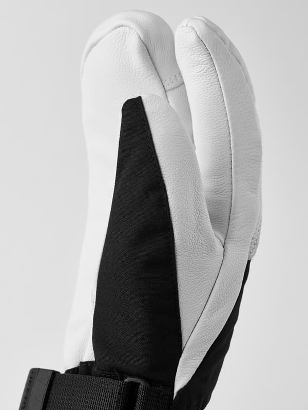 HESTRA HELI SKI FEMALE 3-FINGER Black/Offwhite
