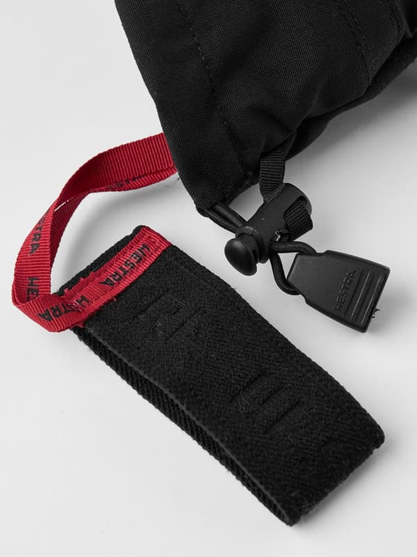 HESTRA HELI SKI FEMALE 3-FINGER Black/Offwhite