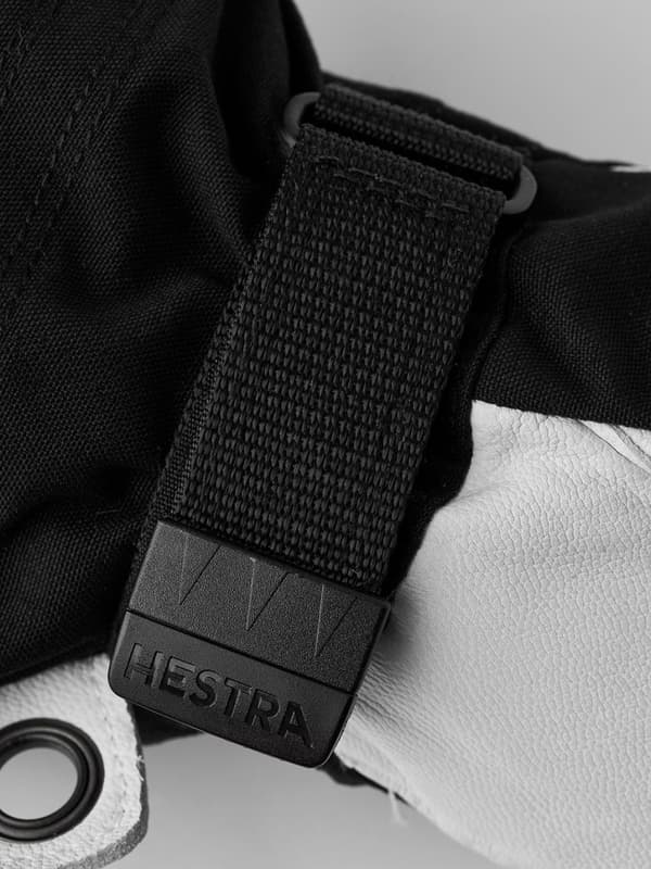 HESTRA HELI SKI FEMALE 5-FINGER Black/Offwhite