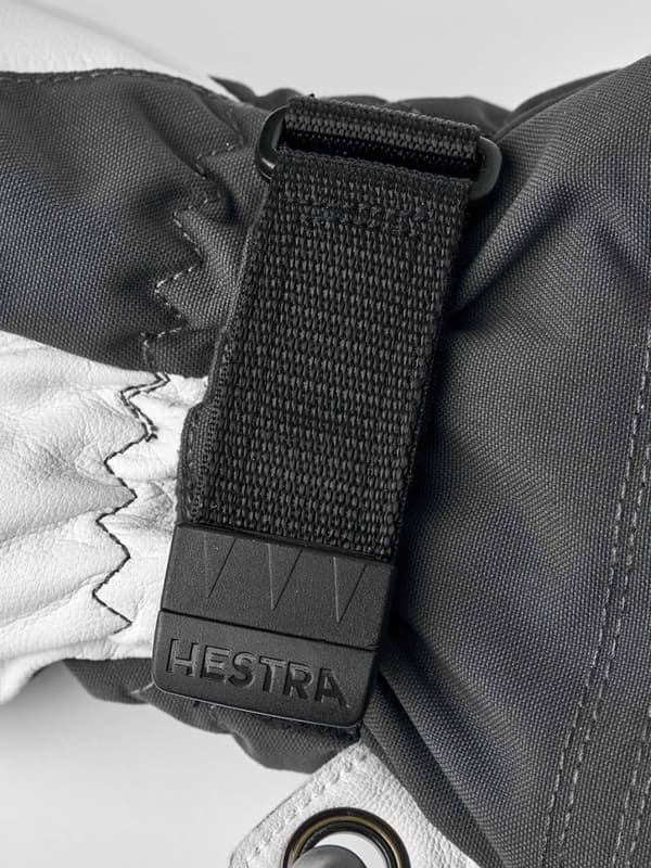 HESTRA HELI SKI FEMALE 5-FINGER Grey/Offwhite