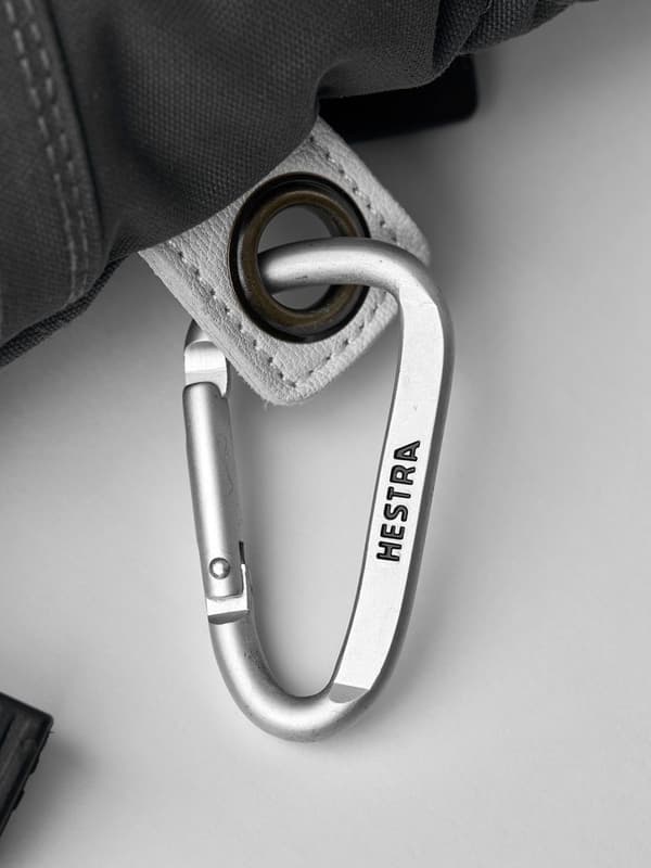 HESTRA HELI SKI FEMALE 5-FINGER Grey/Offwhite