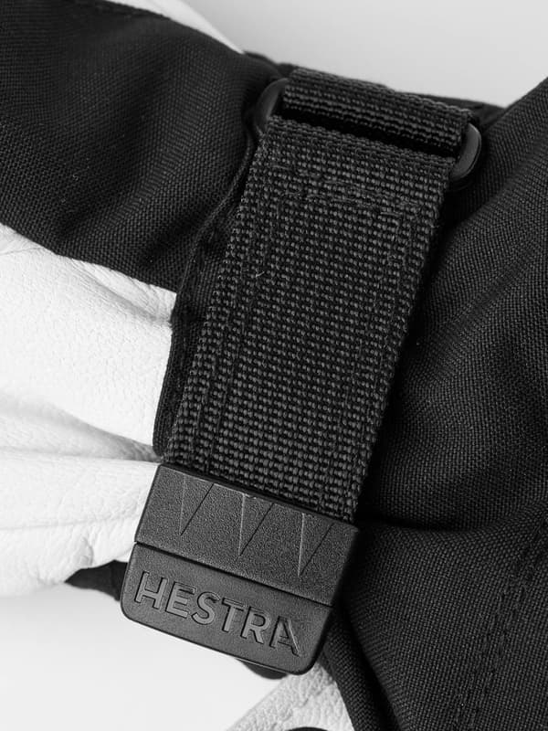 HESTRA  HELI SKI FEMALE MITT Black/Offwhite