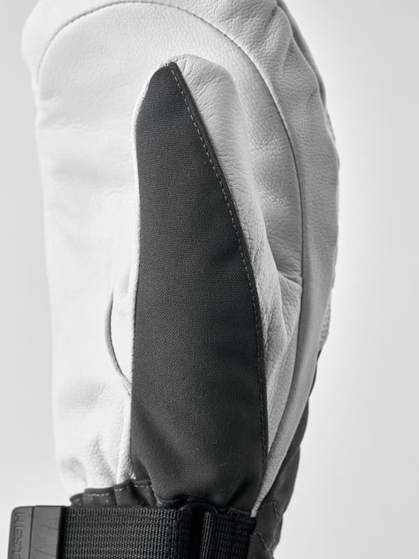 HESTRA  HELI SKI FEMALE MITT Grey/Offwhite