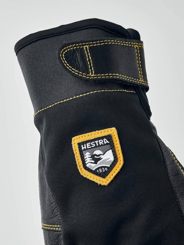 HESTRA ERGO GRIP ACTIVE 5-FINGER Black/Black