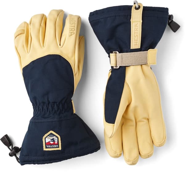 HESTRA NARVIK ECOCUIR 5-FINGER Navy