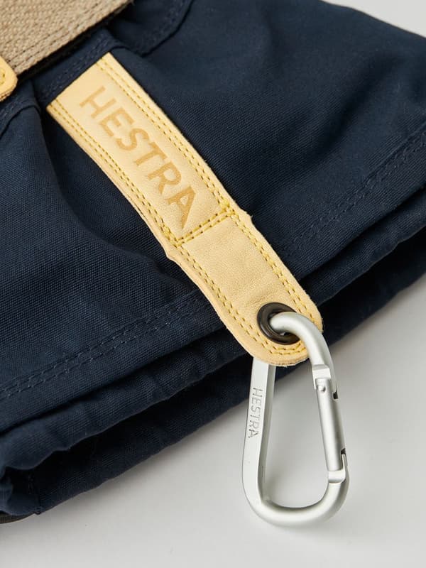 HESTRA NARVIK ECOCUIR 5-FINGER Navy