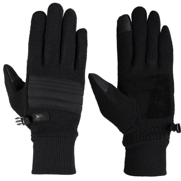 Trespass Mens Douglas Leather Ski Gloves
