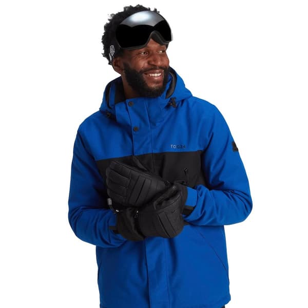 TOG24 Unisex Adult Conquer Leather Palm Ski Gloves
