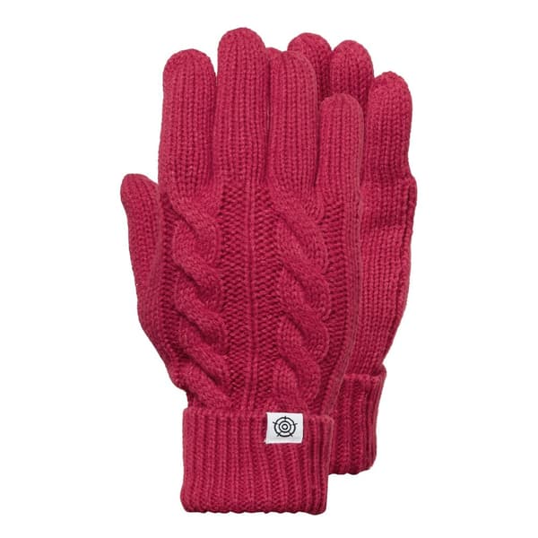 TOG24 Unisex Adult Grouse Cable Knit Winter Gloves