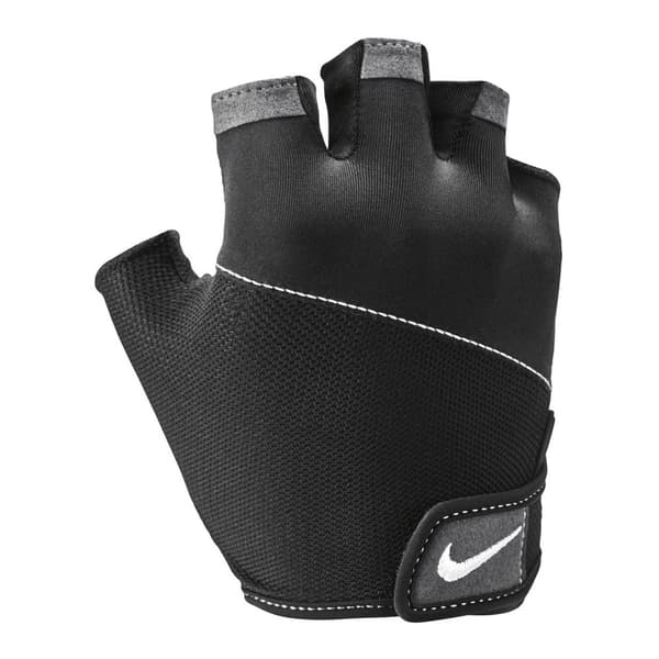 Nike Womens/Ladies Elemental Fitness Fingerless Gloves Black/White L