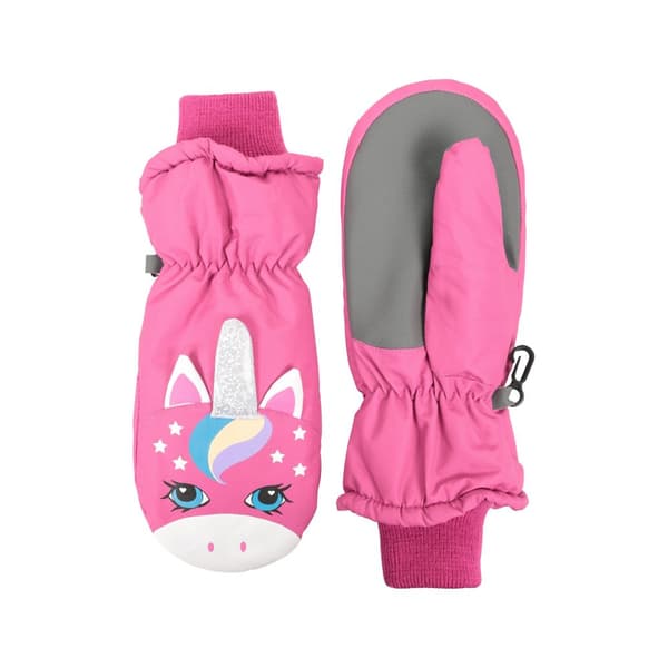 Mountain Warehouse Girls Critter Unicorn Ski Mittens