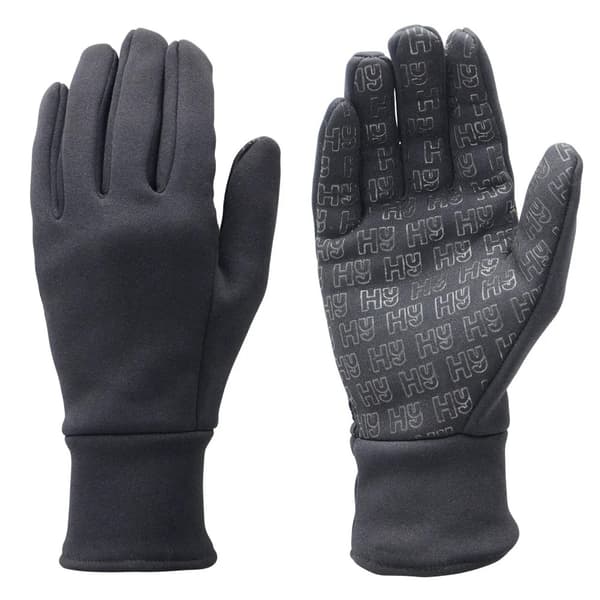 Hy Unisex Adult Gripped Fleece Gloves