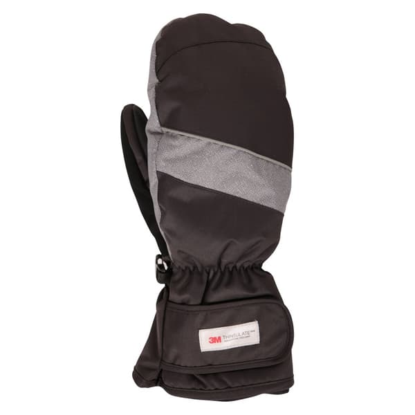 Mountain Warehouse Mens Pinnacle Extreme Waterproof Ski Mittens Grey M
