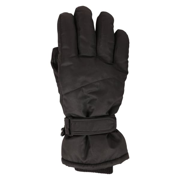 Mountain Warehouse Mens Isotherm Waterproof Ski Gloves Black M