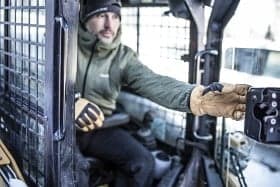 HESTRA JOB WINTER PRO 5-FINGER TAN, Hestra arbetshandske fodrad