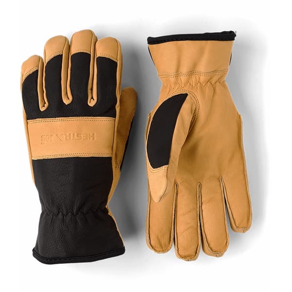 HESTRA JOB WINTER PRO 5-FINGER TAN, Hestra arbetshandske fodrad