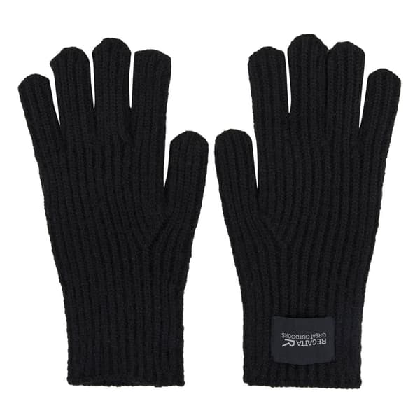 Regatta Unisex Adult Connora Gloves Black S-M