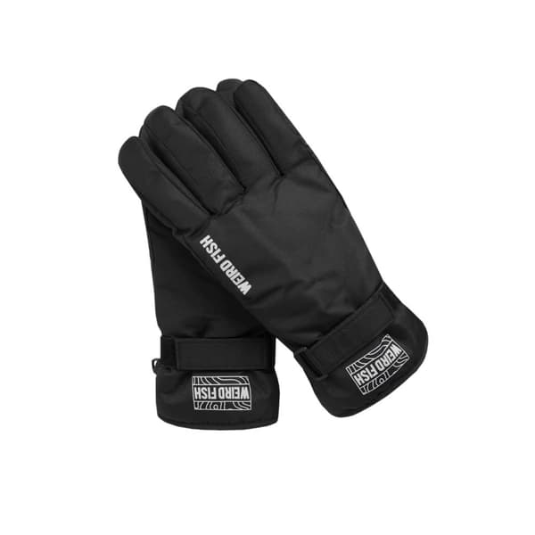 Weird Fish Unisex Adult Kirkwall Insulated Gloves Black S-M