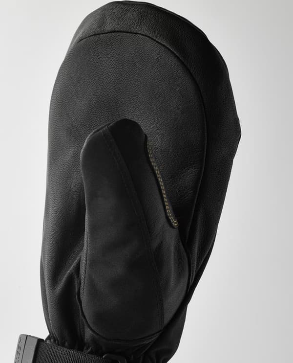 HESTRA ARMY LEATHER GORE-TEX MITT Black/Black