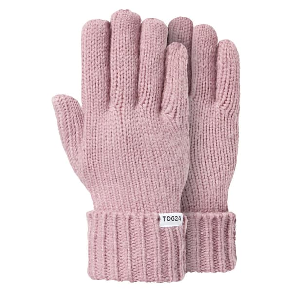 TOG24 Unisex Adult Bosen Gloves Faded Pink One Size