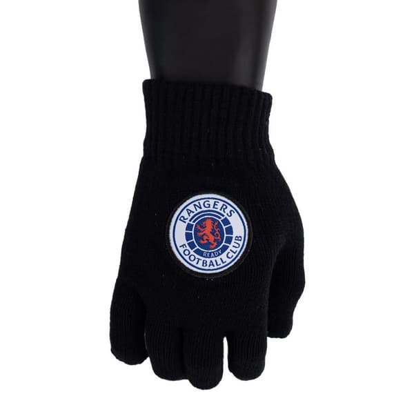 Rangers FC Childrens/Kids Knitted Gloves