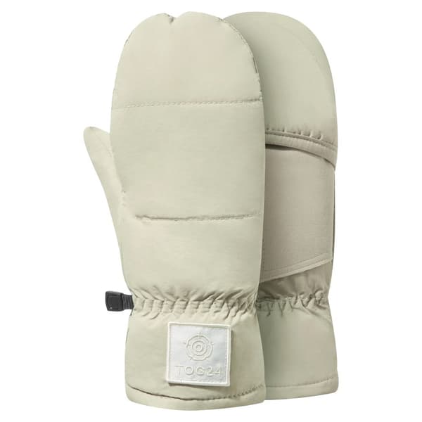 TOG24 Eller Padded Ski Mittens Taupe One Size