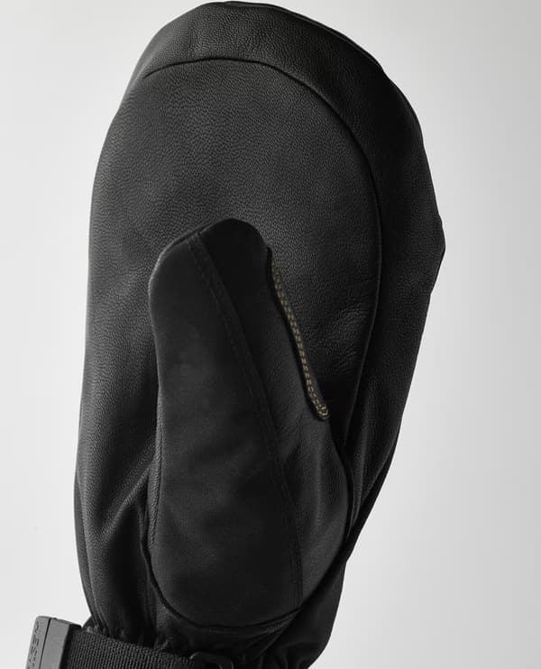 HESTRA ARMY LEATHER GORE-TEX MITT Black/Black