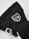 Miniatyrbild 4 av 7: HESTRA ARMY LEATHER HELI SKI JR 3-FINGER Black/Offwhite