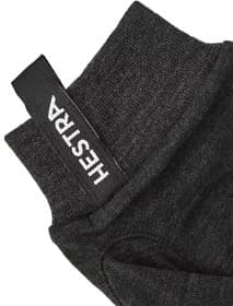 HESTRA MERINO WOOL LINER ACTIVE 5-FINGER Dark Grey, liner handskar merinoull
