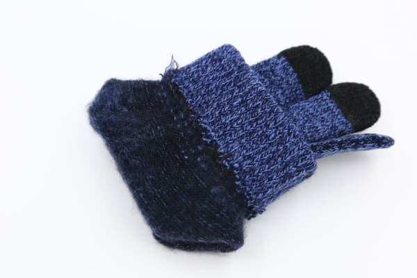INF Fingervantar med touch och antislip Mörkblå (L)