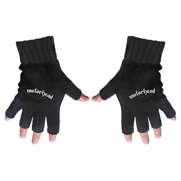 Motorhead Unisex Fingerless Gloves: Logo