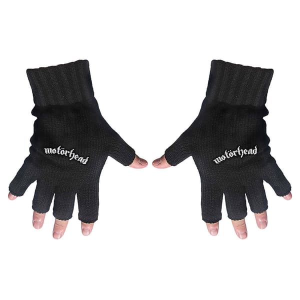 Motorhead Unisex Fingerless Gloves: Logo