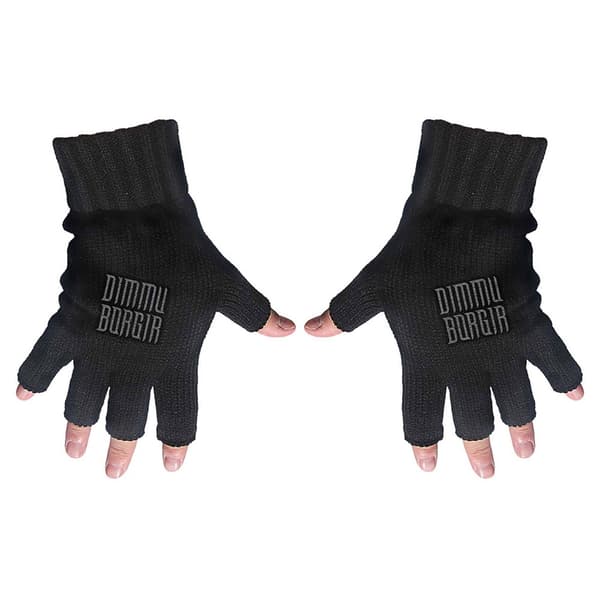 Dimmu Borgir Unisex Fingerless Gloves: Logo