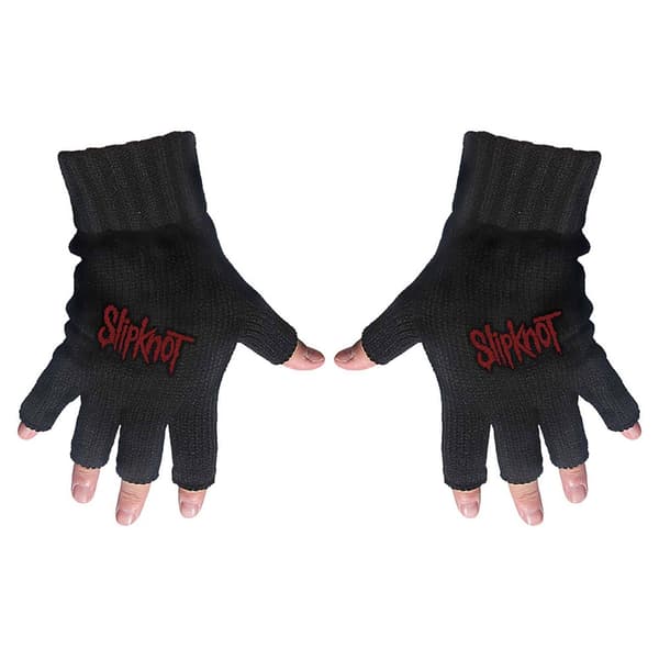Slipknot Unisex Fingerless Gloves: Logo