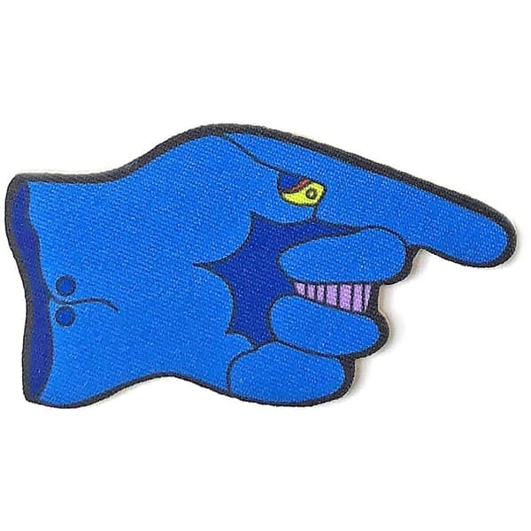 The Beatles Standard Patch: Yellow Submarine The Dreadful Flying Glove (Loose)