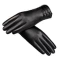 Miniatyrbillede 3 af 6: INF Touch handsker dame str. 1 par Sort M