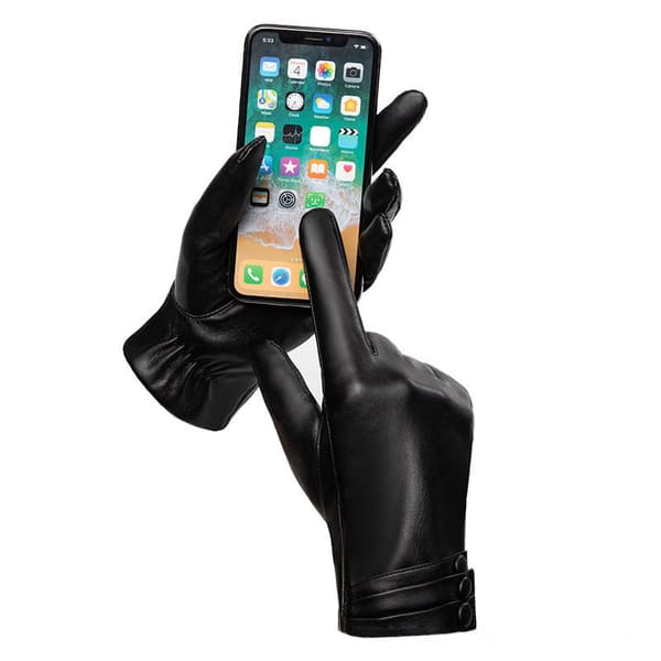 INF Touch handsker dame str. 1 par Sort M