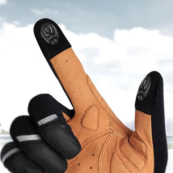 AVIZAR Sporthandskar - WEST BIKING - Svart och Brun - Taktile Funktion - Syntetisk - Ny