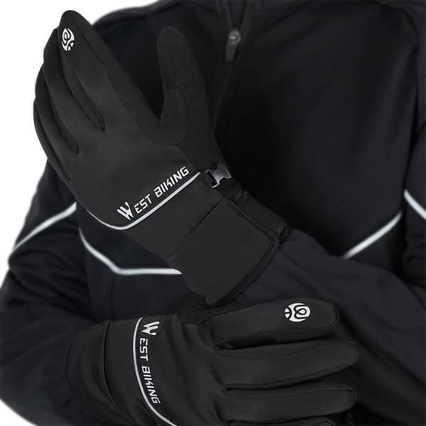 Unisex Taktila Sporthandskar Retained Storlek S Series West Biking Black