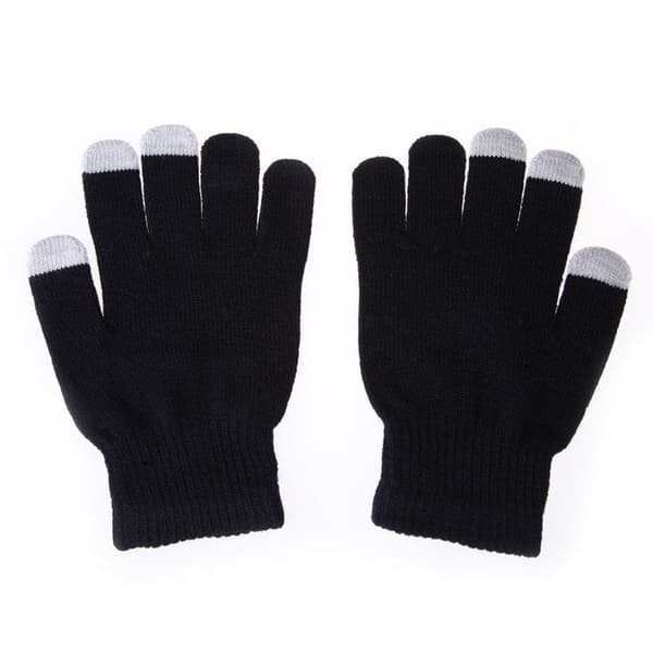 Smartphonehandsker - Sort - Touchhandske - Vanter