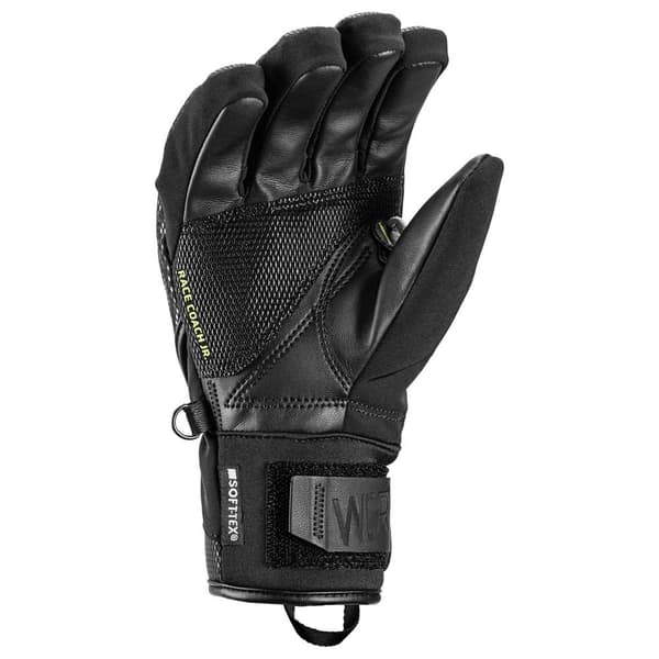 Leki Alpino Juniorikäsineet Wcr C-tech 3d Musta 10-11 Years Poika