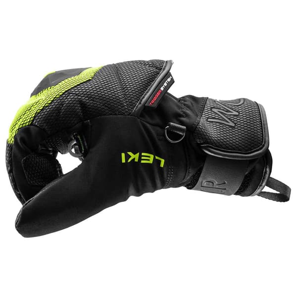 Leki Alpino Junior Handsker Wcr Coach 3d Grøn 8-9 Years Dreng